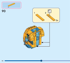 LEGO 43249 instructions page 50 – build guide