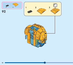 LEGO 43249 instructions page 52 – build guide