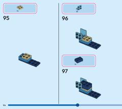 LEGO 43249 instructions page 54 – build guide