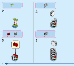 LEGO 43249 instructions page 6 – build guide