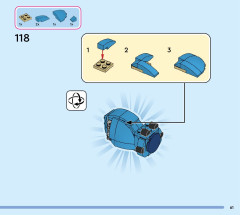 LEGO 43249 instructions page 61 – build guide
