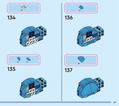 LEGO 43249 instructions page 67 – build guide