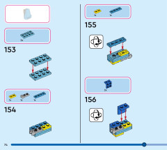 LEGO 43249 instructions page 74 – build guide