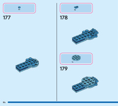 LEGO 43249 instructions page 84 – build guide