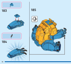 LEGO 43249 instructions page 86 – build guide