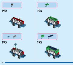 LEGO 43249 instructions page 90 – build guide