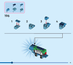 LEGO 43249 instructions page 91 – build guide