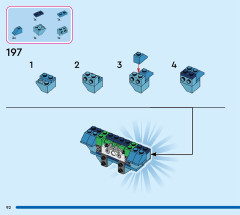 LEGO 43249 instructions page 92 – build guide