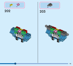 LEGO 43249 instructions page 95 – build guide