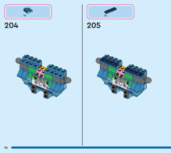 LEGO 43249 instructions page 96 – build guide