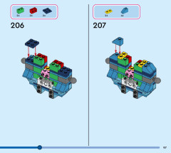 LEGO 43249 instructions page 97 – build guide