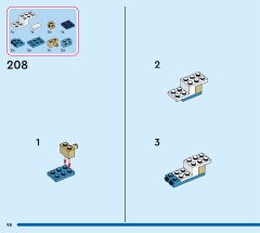 LEGO 43249 instructions page 98 – build guide