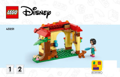 LEGO 43251 instructions page 1 – build guide