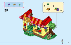 LEGO 43251 instructions page 61 – build guide