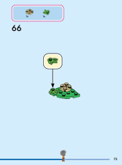 LEGO 43251 instructions page 73 – build guide