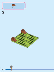 LEGO 43251 instructions page 8 – build guide