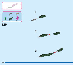 LEGO 43252 instructions page 100 – build guide