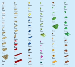 LEGO 43252 instructions page 106 – build guide