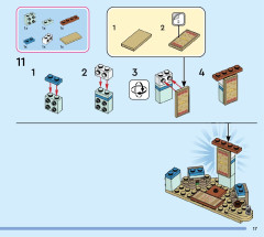 LEGO 43252 instructions page 17 – build guide
