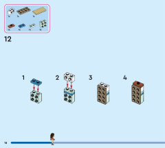 LEGO 43252 instructions page 18 – build guide