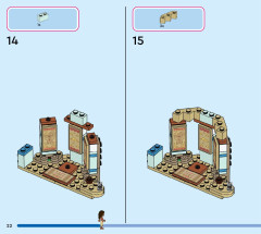 LEGO 43252 instructions page 22 – build guide