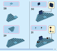 LEGO 43252 instructions page 31 – build guide