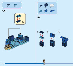 LEGO 43252 instructions page 34 – build guide