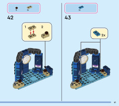 LEGO 43252 instructions page 41 – build guide