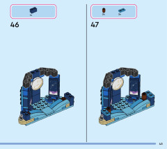 LEGO 43252 instructions page 43 – build guide