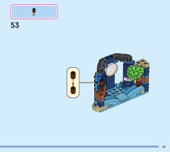 LEGO 43252 instructions page 47 – build guide