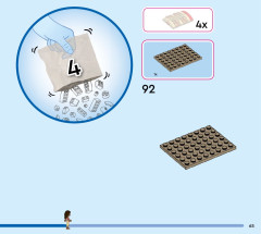 LEGO 43252 instructions page 65 – build guide