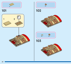 LEGO 43252 instructions page 68 – build guide