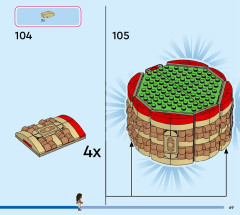 LEGO 43252 instructions page 69 – build guide