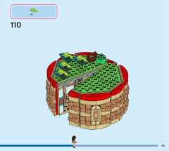 LEGO 43252 instructions page 75 – build guide