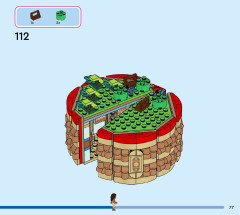 LEGO 43252 instructions page 77 – build guide