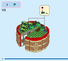 LEGO 43252 instructions page 78 – build guide