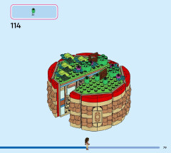 LEGO 43252 instructions page 79 – build guide