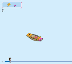 LEGO 43252 instructions page 8 – build guide