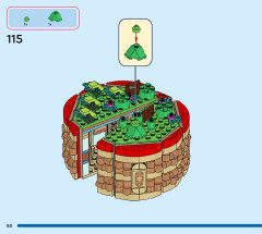 LEGO 43252 instructions page 80 – build guide