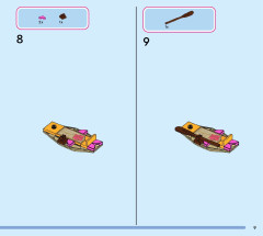 LEGO 43252 instructions page 9 – build guide