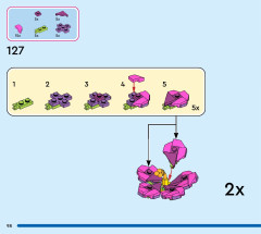 LEGO 43252 instructions page 98 – build guide