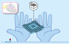 LEGO 43254 instructions page 8 – build guide