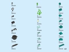 LEGO 43254 instructions page 43 – build guide