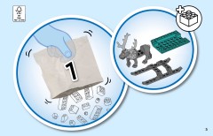 LEGO 43256 instructions page 5 – build guide