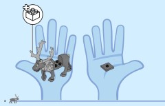 LEGO 43256 instructions page 6 – build guide