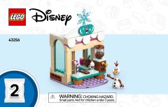 LEGO 43256 instructions page 1 – build guide