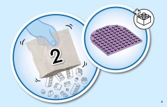 LEGO 43256 instructions page 3 – build guide