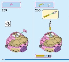 LEGO 43257 instructions page 106 – build guide
