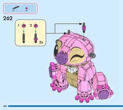 LEGO 43257 instructions page 108 – build guide