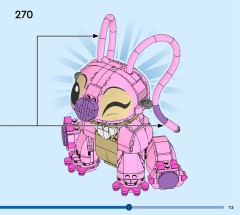 LEGO 43257 instructions page 113 – build guide